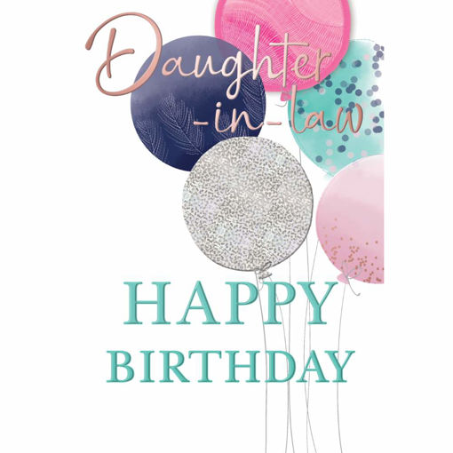 Picture of DAUGHTER IN LAW HAPPY BIRTHDAY CARD